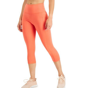 IDEOLOGY Orange Crop Moisture Wicking High Waist Leggings XS NWT